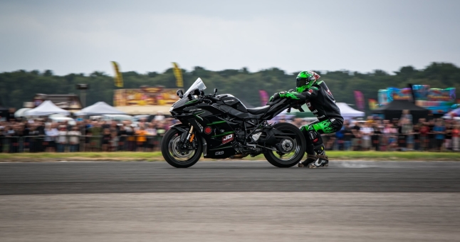 JD Stunts to ‘wow’ crowds in the Festival Zone