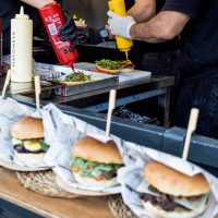 Hamburger,Food,Truck,Festival,,Alicante,,Valencian,Community,,Spain.